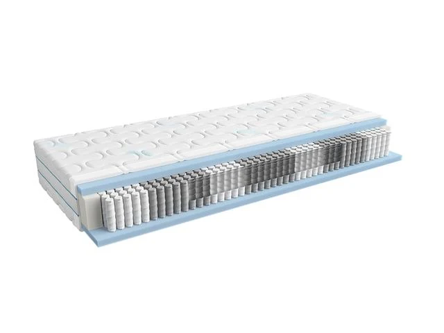 Kampas Pocket Spring Mattress 120x200 cm – 7 Zones, Medium H2, Q-Dry Cover