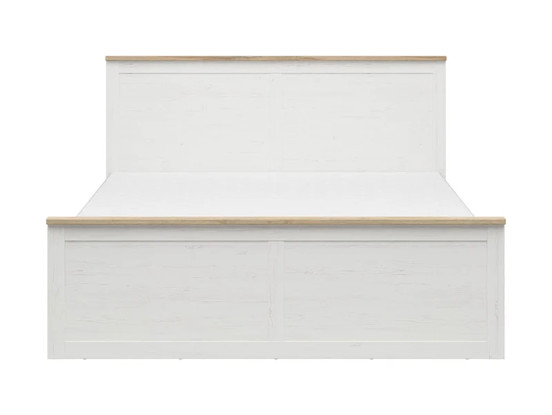 Loksa Bed 180×200 with Storage – Andersen Pine White | Scandinavian Bedroom