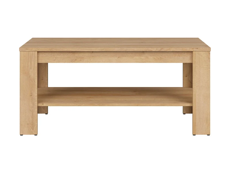 Bistro Coffee Table 110 cm – Riviera Oak / Sonoma Oak | Lower Shelf