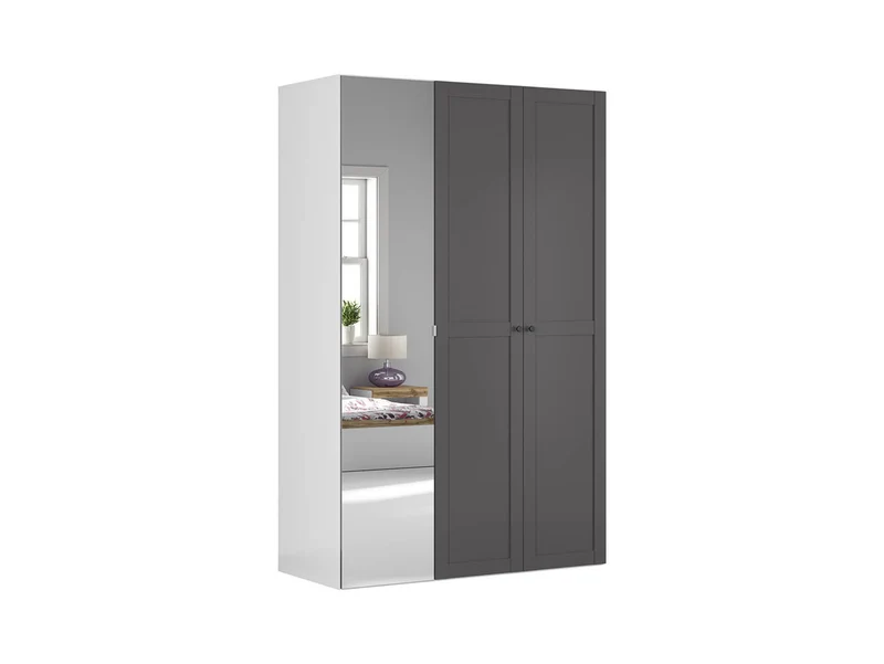 Flex — 3-Door Wardrobe 150 cm with Mirror & Drawers