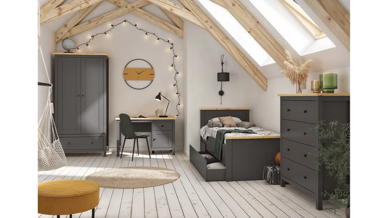 Hesen — Single Bed 120x200 cm