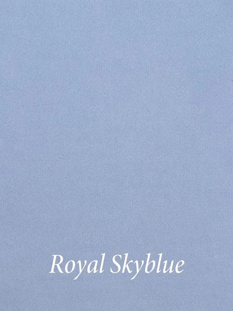Sitzbank | "Pit" in Royal Skyblue nur noch mit Holzfuß lieferbar