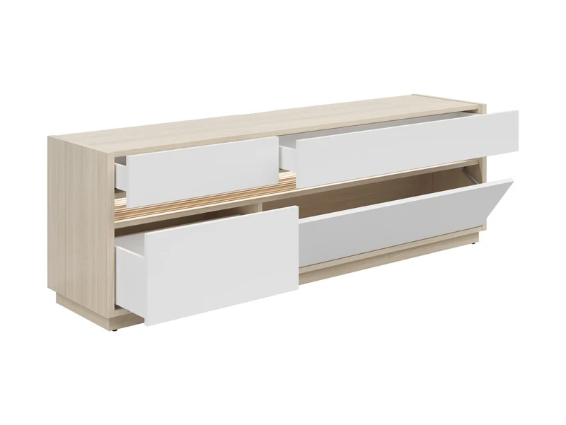 Kim — TV Cabinet with LED Lighting