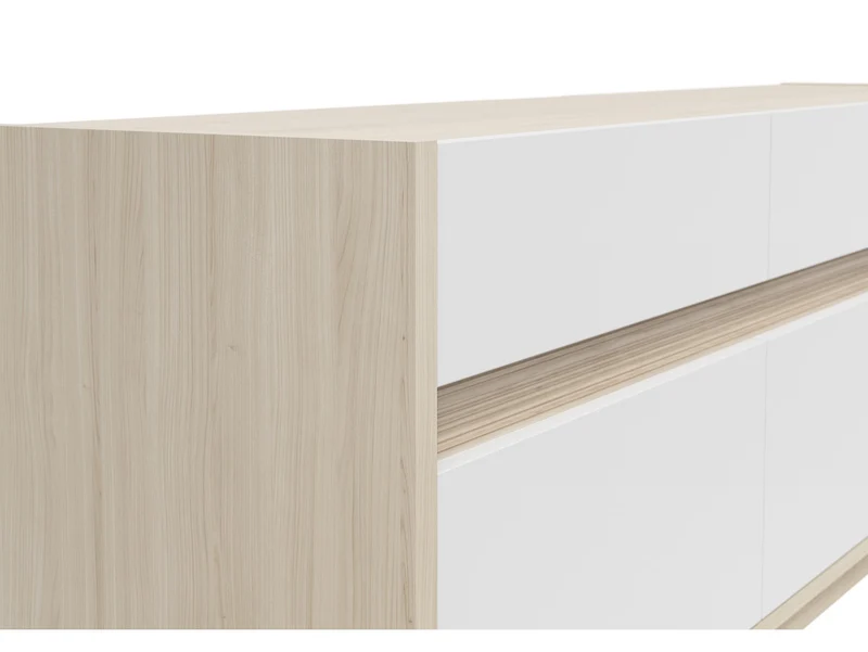 Kim — TV Cabinet with LED Lighting