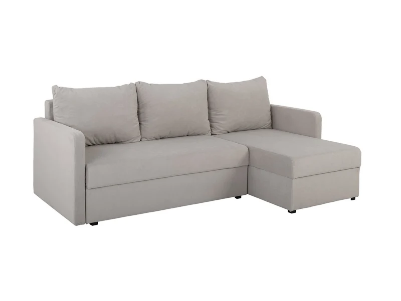 Imros — Corner Sofa Bed | Taupe | Reversible