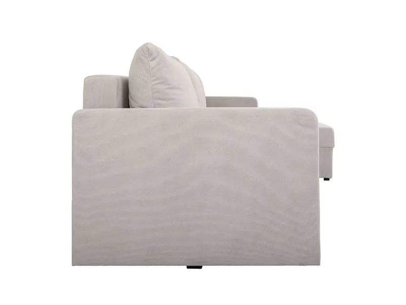 Imros — Corner Sofa Bed | Taupe | Reversible