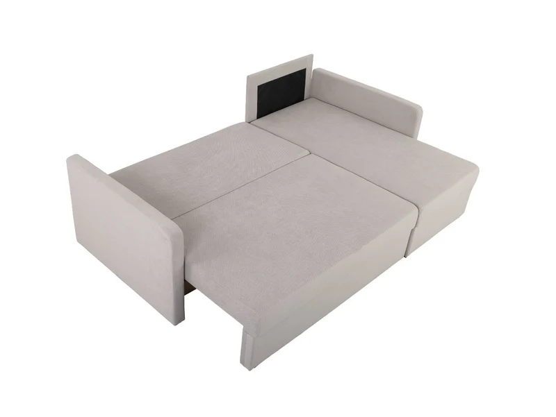 Imros — Corner Sofa Bed | Taupe | Reversible