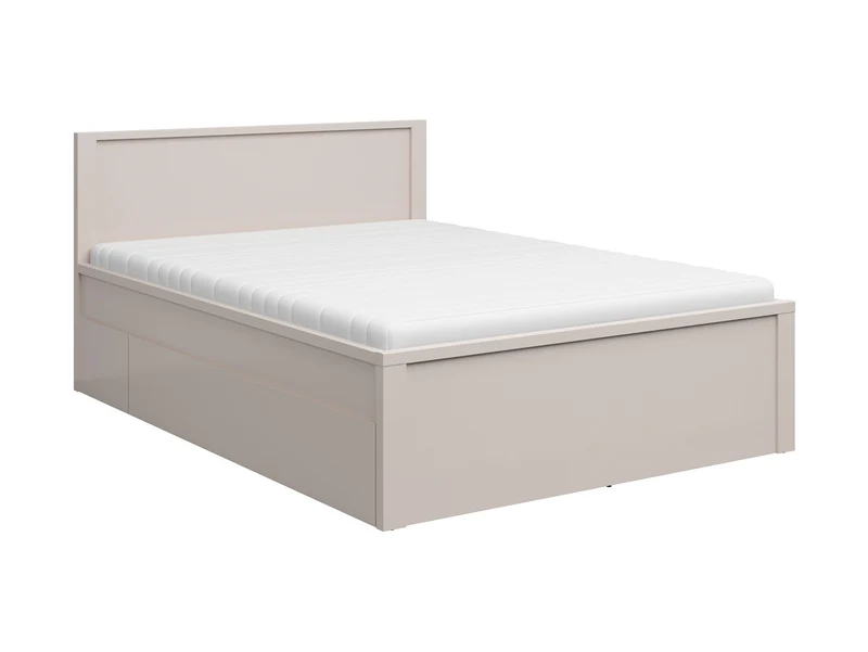 Kaspian T Bed Frame 160x200 cm – Kashmir | Upholstered Headboard Panel Compatible