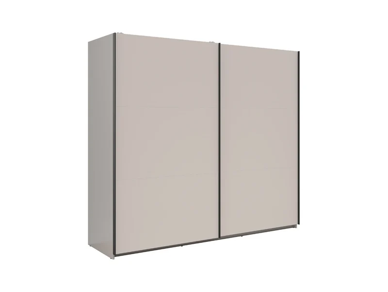 Tetrix Sliding Door Wardrobe 220 cm – Kashmir (No Mirror)