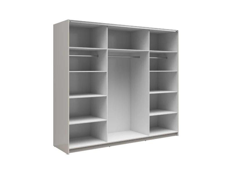 Tetrix Sliding Door Wardrobe 220 cm – Kashmir (No Mirror)