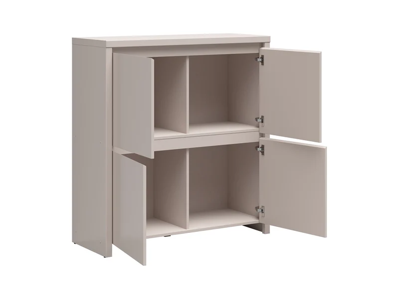 Kaspian Storage Cabinet 105 cm – 4 Doors, Kashmir