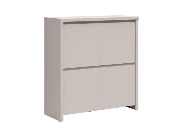 Kaspian Storage Cabinet 105 cm – 4 Doors, Kashmir