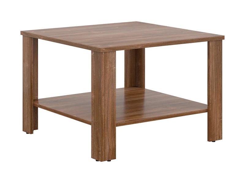 Odette Square Coffee Table 67.5 cm – Stirling Oak | Laminated Top | Modern Living Room