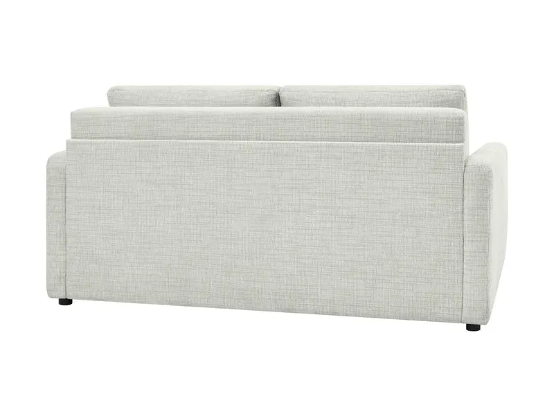 Luna 2-Seater Sofa Bed — Dolphin Mechanism, 146x202cm Sleeping Surface, Bedding Storage & Cushions, Baltimore Greige
