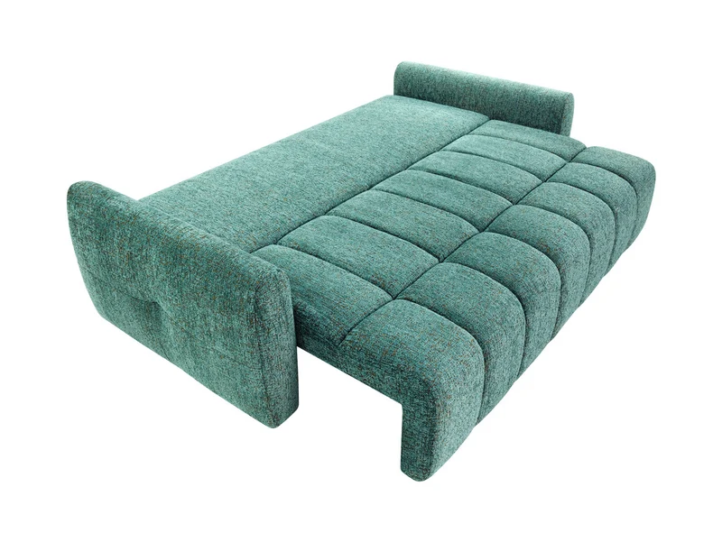Cloud 3-Seater Sofa Bed — DL Auto Mechanism, 153x184cm Sleeping Surface, Bedding Storage & Cushions, Bella 75