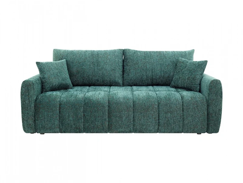 Cloud 3-Seater Sofa Bed — DL Auto Mechanism, 153x184cm Sleeping Surface, Bedding Storage & Cushions, Bella 75