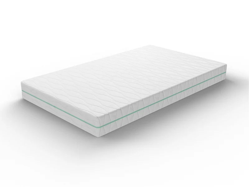 Iron Spring Pocket Spring Mattress 140x200cm — 7 Comfort Zones, Natural Coconut Layer, Double-Sided & Hypoallergenic Cover