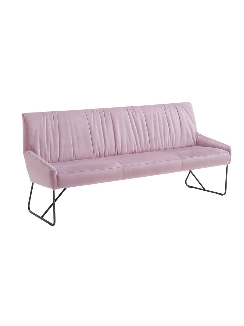 Sitzbank | "Pit" in Royal Pink nur noch mit Holzfuß lieferbar