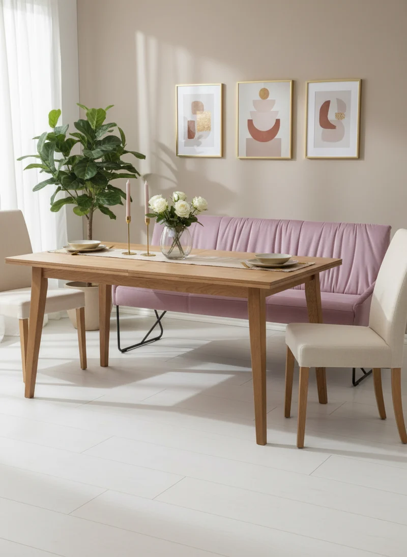 Sitzbank | "Pit" in Royal Pink nur noch mit Holzfuß lieferbar