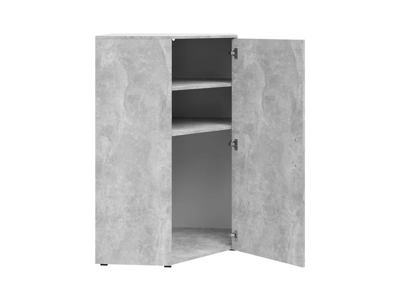 MultiDo — Corner Shelving Unit with Door 115 cm