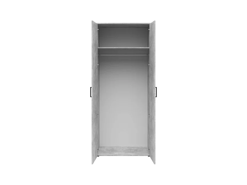 MultiDo — Wardrobe 80 cm with Hanging Rail & Shelf