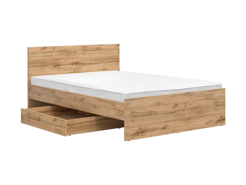 Zele Under-Bed Storage Drawer for 90 cm Bed – Wotan Oak