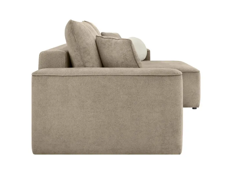 Loretto Universal Corner Sofa Bed with Storage – Taupe | Pet-Friendly Fabric | 217×135 cm