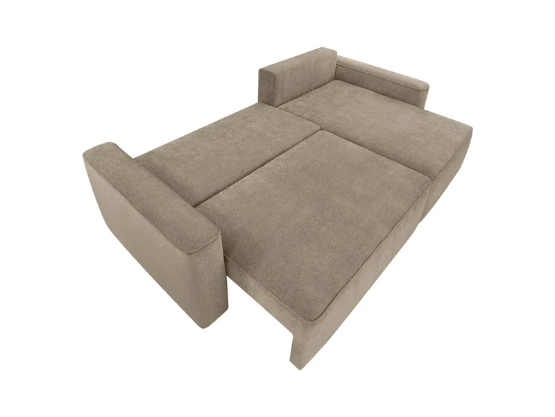 Loretto Universal Corner Sofa Bed with Storage – Taupe | Pet-Friendly Fabric | 217×135 cm