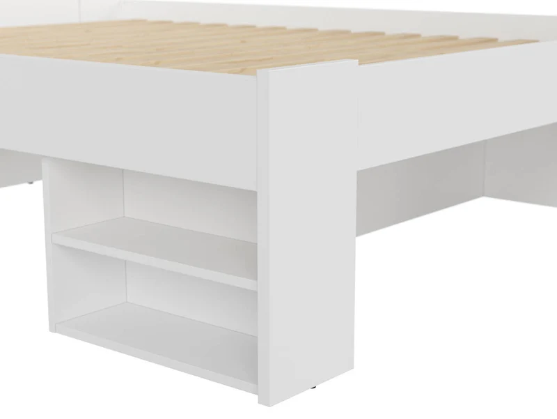 Nepo Plus Bed Set 140x200 cm – Bed, Ergo Basic Slatted Base & Ceres AV Pocket Spring Mattress