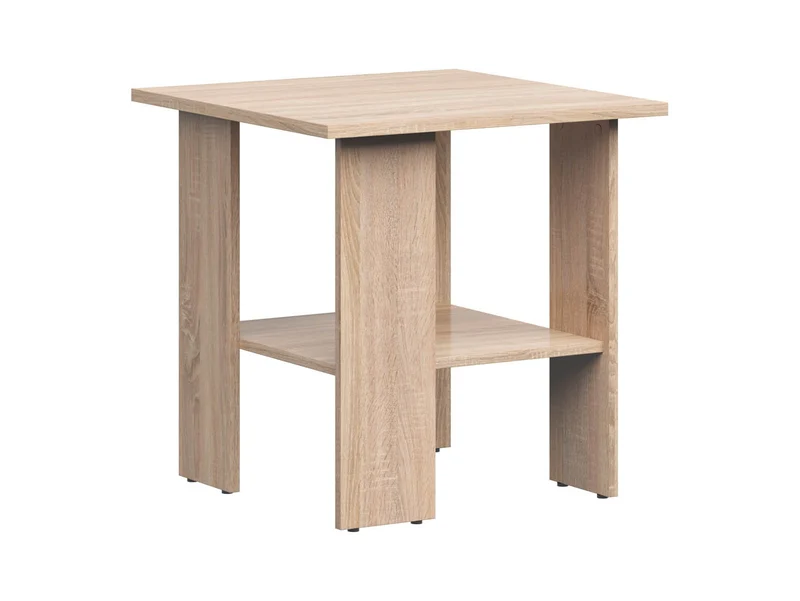 Nepo Plus Coffee Table | Lower Shelf | Sonoma Oak | 55x55x55cm | Square | Living Room