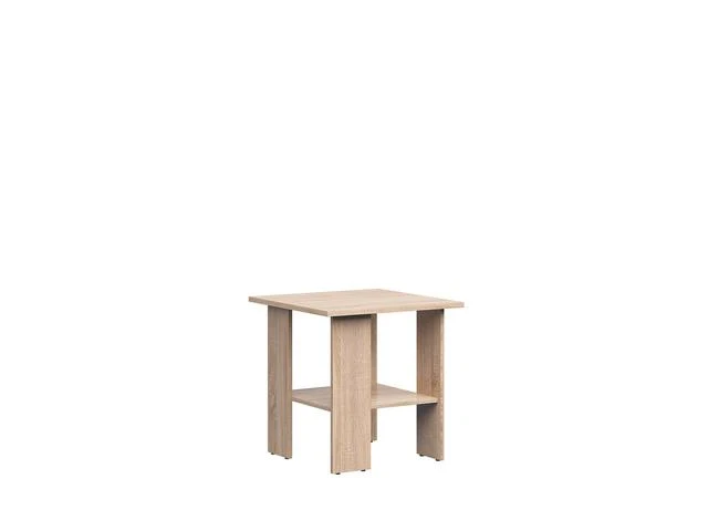 Nepo Plus Coffee Table | Lower Shelf | Sonoma Oak | 55x55x55cm | Square | Living Room