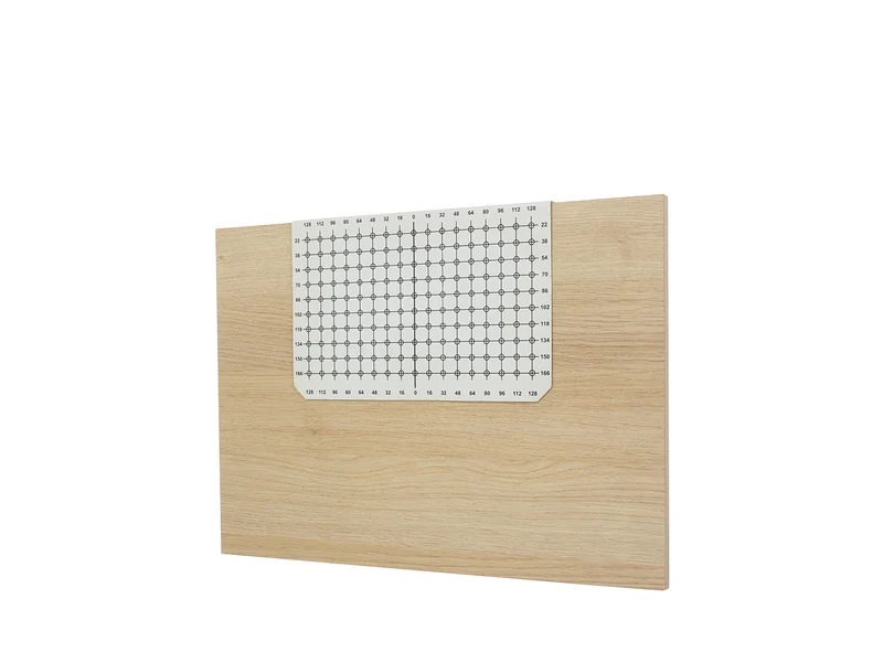 Modeo Handle Drilling Template | Cardboard Jig for Precise Handle Fitting | Modeo Collection Accessory