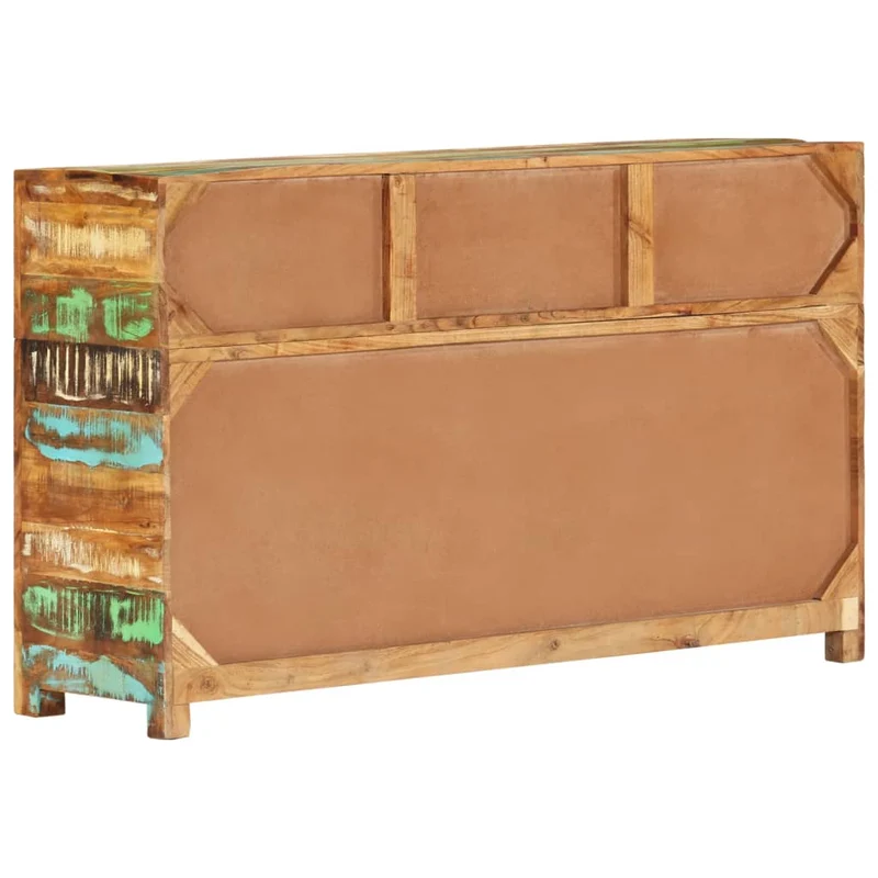Sideboard 110x30x65 cm Altholz Massiv