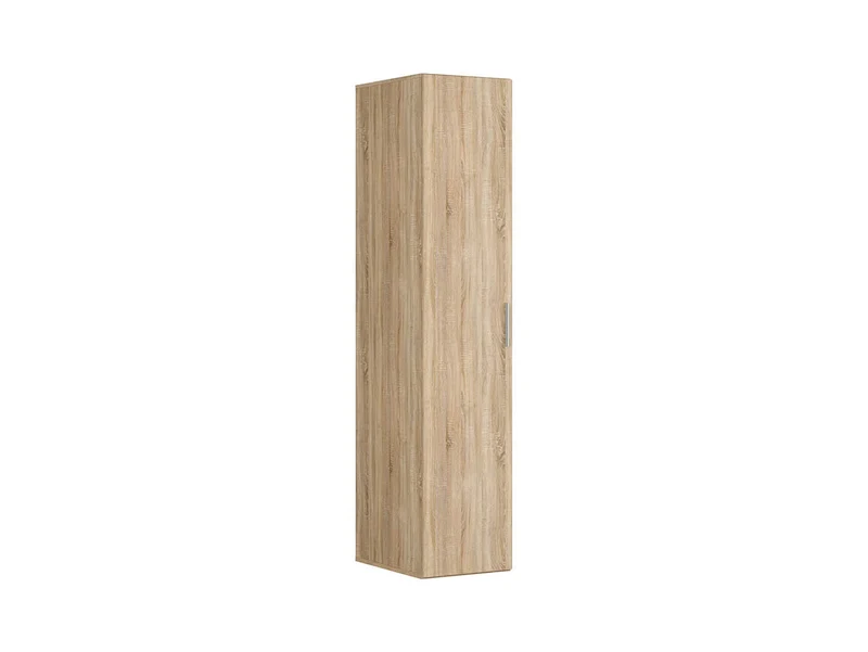 Flex Wardrobe 50 cm – Sonoma Oak | 1 Door, 3 Drawers & Hanging Rail | 10-Year Warranty