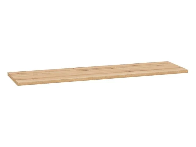 System 64 Top Panel 128 cm – Coast Evoke Oak | Modular Finishing Element | 2 cm Laminate