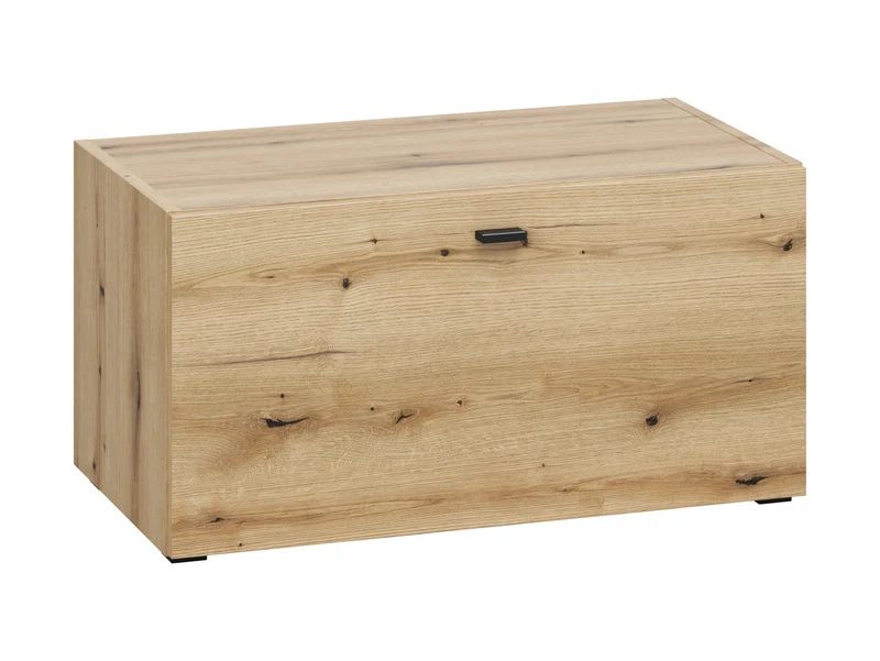 System 64 Single-Door Cabinet – Drop-Down Door | Coast Evoke Oak | Wall-Mount or Floor | Modular