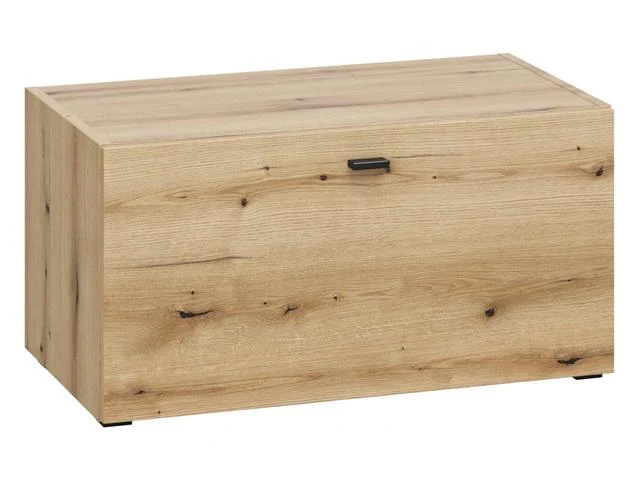 System 64 Single-Door Cabinet – Drop-Down Door | Coast Evoke Oak | Wall-Mount or Floor | Modular