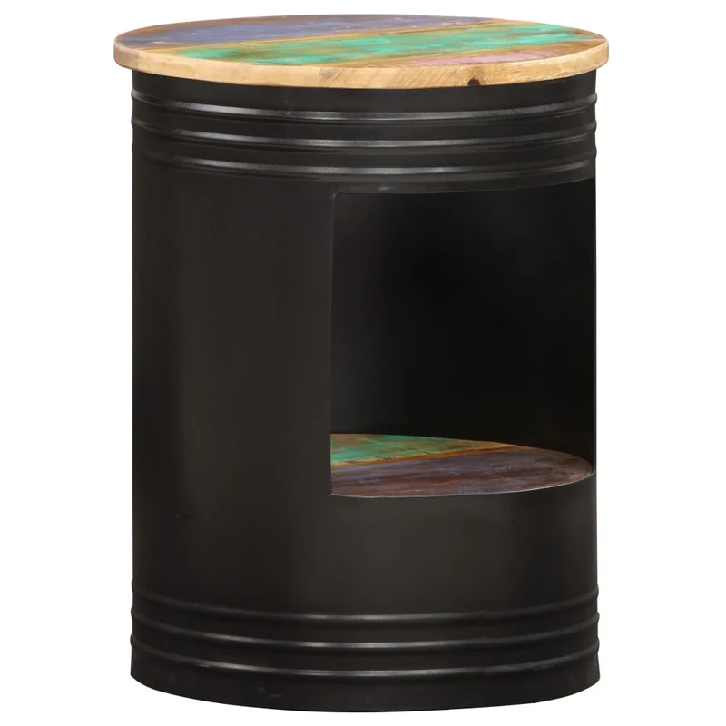 Couchtisch 43x55 cm Altholz Massiv