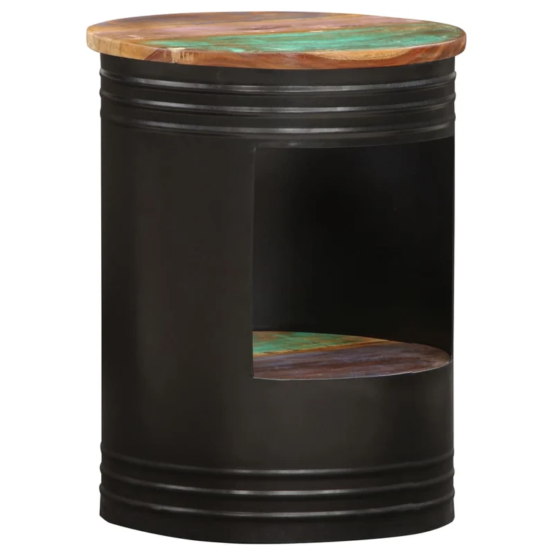Couchtisch 43x55 cm Altholz Massiv