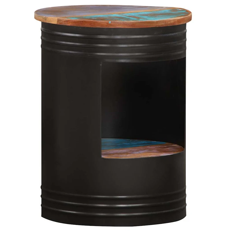 Couchtisch 43x55 cm Altholz Massiv
