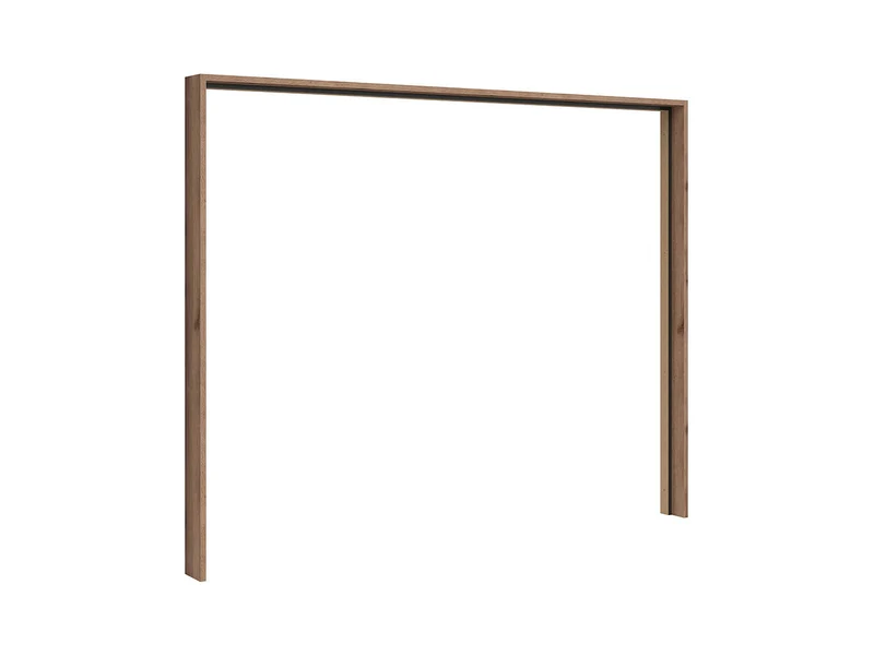 Forn Wardrobe Surround Frame (Passe-Partout) – Trim Kit for Forn 270 Wardrobe | Dark Delano Oak | 280.5×223.5 cm