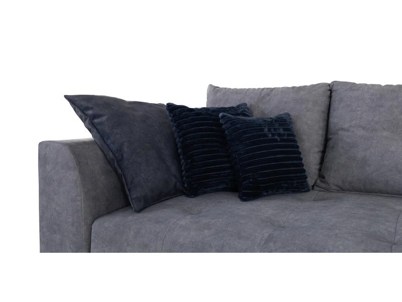 Royal IV 3-Seater Sofa Bed — DL Auto Mechanism, 158x195cm Sleeping Surface, Pet-Friendly Fabric & 6 Cushions, Zoya 11