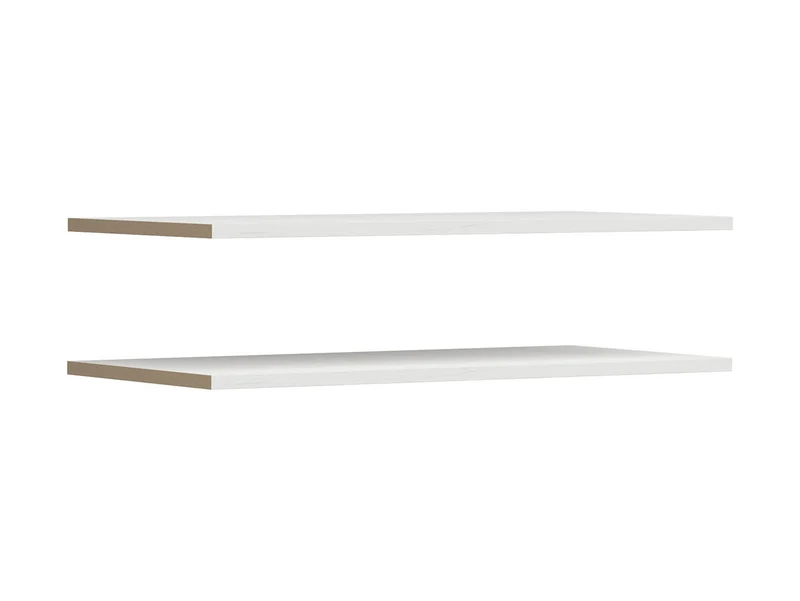 Loksa Wardrobe Shelves 98cm – Andersen Pine White (Set of 2)