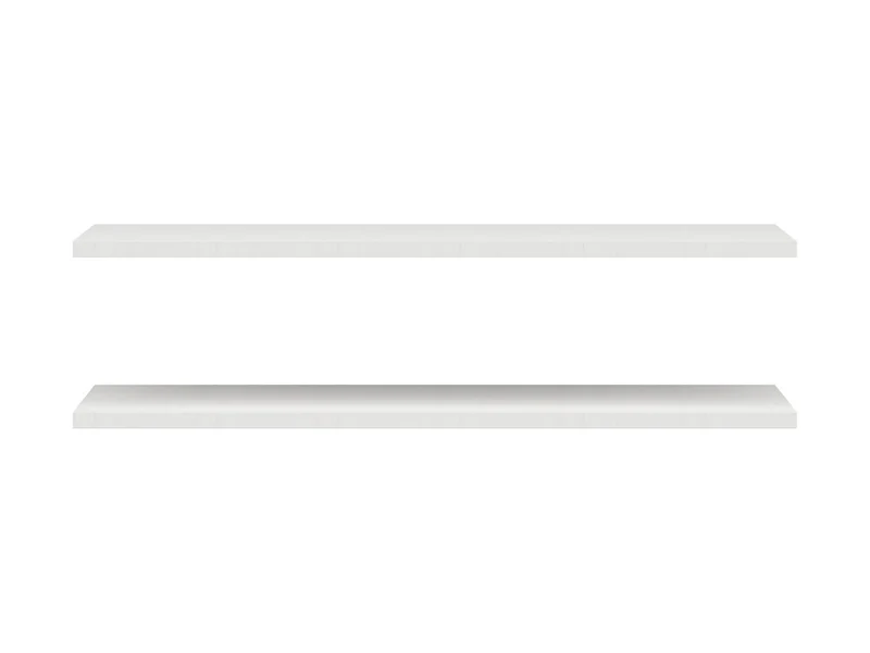 Loksa Wardrobe Shelves 98cm – Andersen Pine White (Set of 2)