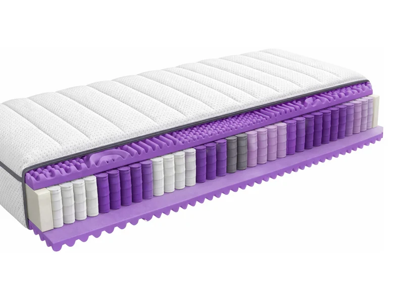 Mimas Multi Silver Mattress 120×200cm – H3 Firm | Multipocket Springs | Silver+ Cover
