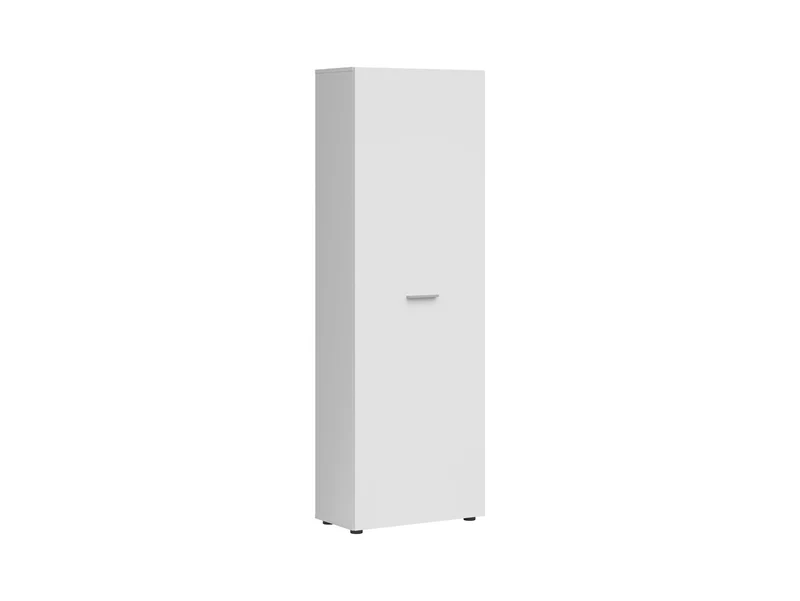 Neno — Open Wardrobe with Hanging Rail & Shelf | 60 × 179 cm | White | Hallway & Dressing Room