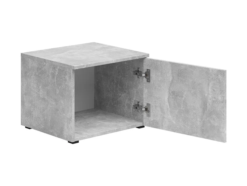 MultiDo Small Cabinet with Door 45cm – Light Atelier | Floor, Wall or Stack