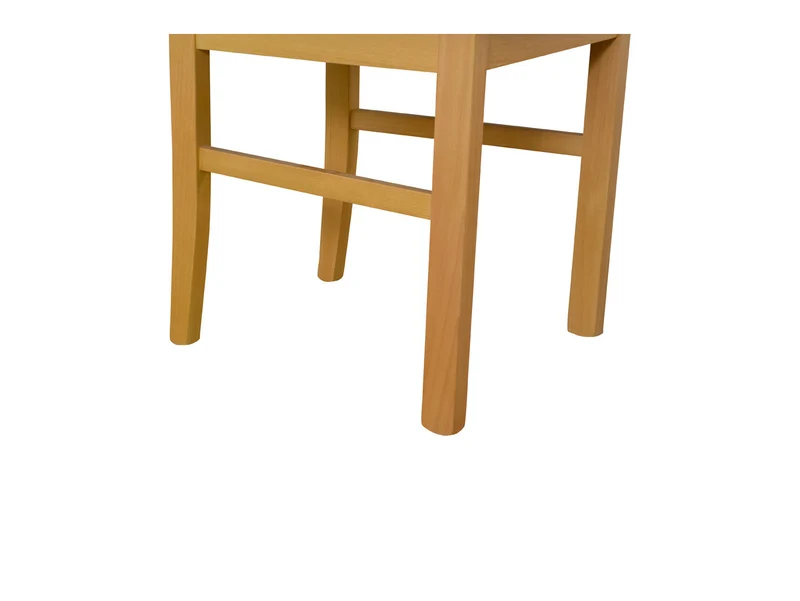 Lobo Upholstered Dining Chair – Beech Wood Frame | Cappuccino Fabric & Golden Grandson Oak