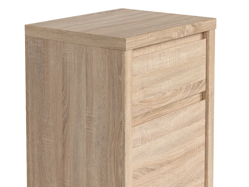Kaspian Cabinet 49×77 cm – 1 Door, 1 Drawer, Handleless | Sonoma Oak