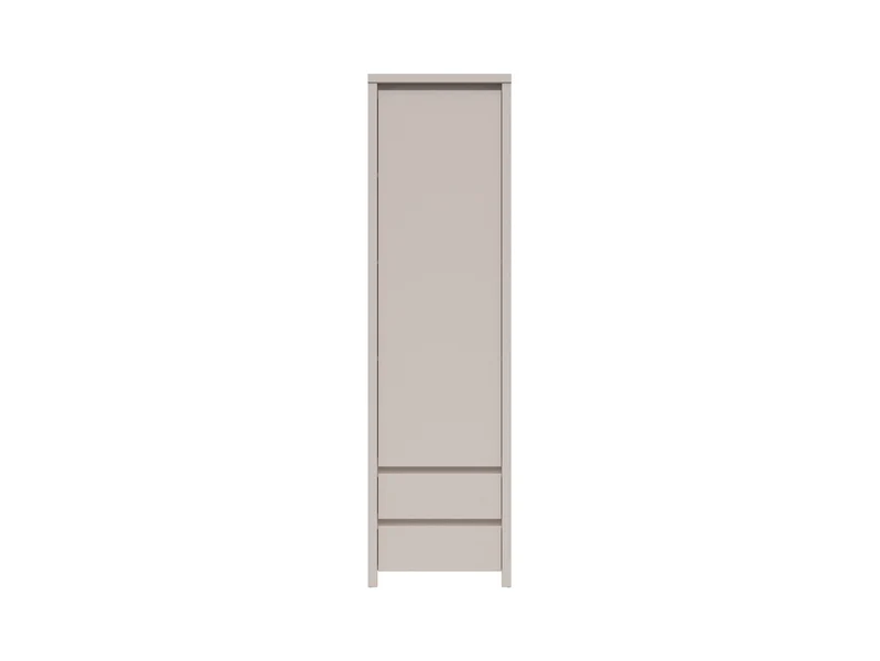 Kaspian Tall Narrow Bookcase 56 cm with Door & 2 Drawers – Uni Kashmir